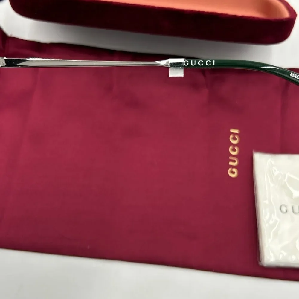 Men’s Gucci aviator gun metal sunglasses